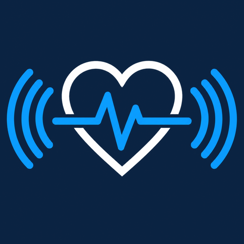 Haptic Pulse heart and pulse icon